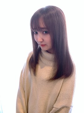 ヘアースペースシャルム (HAIR SPACE Charme) 【髪質改善】さらさら　美髪　ワンレンセミディ♪