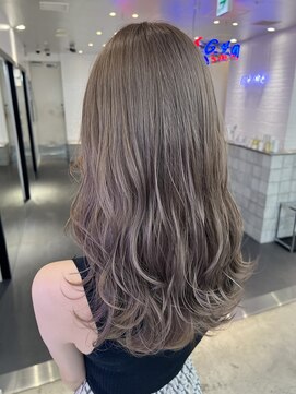 ゲーム 原宿店(GAME) ミルクティーベージュ/ダブルカラー/ケアブリーチ/髪質改善/原宿