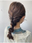 *Hair set 編みおろし*  妹尾