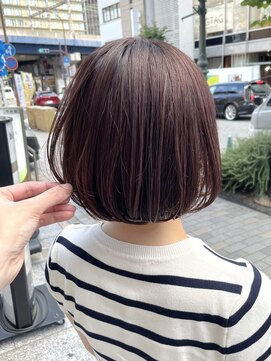 アンビエンテ(ambiente) 大人ボブ　暖色系カラー【坂根】