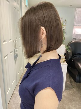 ロンド ロビン 栄(Lond robin) 【Lond robin】伊藤ガク 髪質改善外ハネボブ韓国ストレートm