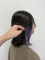 シエル 立川店(CIEL) イヤリングカラー×ネイビーブルー【CIEL×maki】