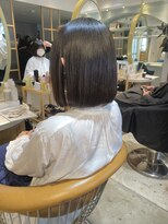 ロンド シャルム 吉祥寺(Lond charme)&nbsp;髪質改善縮毛矯正ボブグレージュカラーシルキーベージュ吉祥寺