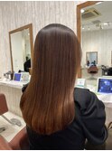 ブリーチ毛でもできる髪質改善ストレート