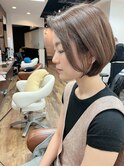 大人可愛い20代30代40代丸みショートボブ◎