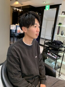 アイズ 海老名(AIZU) ショートアップバングラフショートアップバング骨格矯正買っ