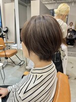 セム(sem)&nbsp;令和時代の脱白髪染め！ショートボブ髪質改善カラーハイライト