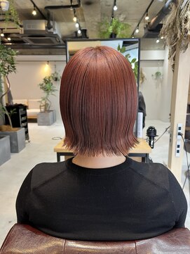 トットファム(tot.fam.) 【t o t . f a m .】ミニボブ×コーラルピンク☆