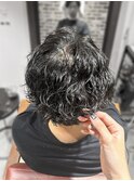 men's hair☆波巻きパーマ