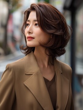 アルトリスト(Altruist Aging×HAIR&SPA) ☆イメチェンピンクベージュアンブレラカラー前髪クールショート