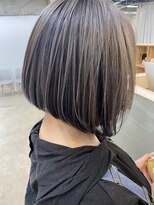 フリーラ 横浜(freera)&nbsp;黒髪/グレーベージュ/レイヤーロング/前髪パーマ[横浜駅]