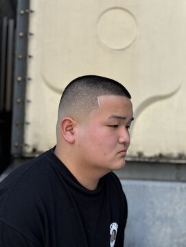 ヘアーラボ 樟葉(Hair Labo) 6mm スキンフェード 枚方市 南楠葉