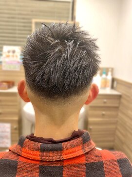 銀座マツナガ 神田店 束間ショートハイスキンフェードイカつめバッチリ刈り上げ