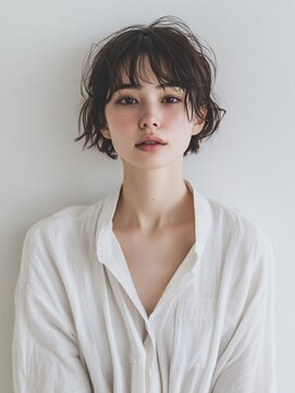 ジェイプラウド 小平店(J.PROUD) 黒髪/ボブルフ/ネビージュ/小顔/ワンレン/小平/髪質改善/前髪