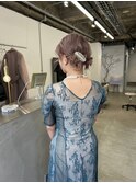 パーティーヘアセット