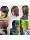 ソエル(A.s.o.e.l.)の写真/インナーカラーから全頭まで◎ケアブリーチで傷ませず理想のカラーを叶える！誰ともかぶらないスタイルに♪