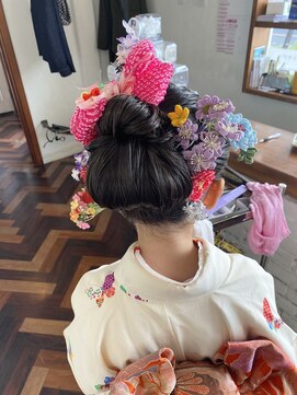 ヘアーアンドメイクアップモパ 日本髪