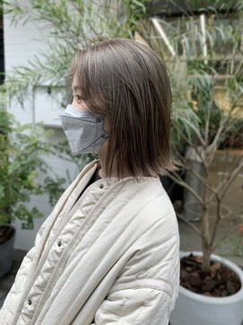 エルメ クラマエ(Elme) 切りっぱなし×ブリーチなしダブルカラー★