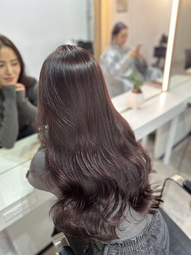 ブレンド 渋谷(BLend) 韓国風ピンクカラー