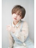 【GEEKS渋谷】アッシュオリーブ/春ヘア/くびれショート/20代30代