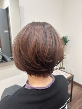 プライベート ヘアサロン カオ(private hair salon kao) 春色ショートヘア