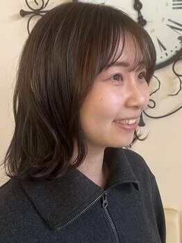 ヘアージン 野々市(hair Jin)の写真/似合わせカット・似合わせパーマお任せください◎自宅でも再現しやすいスタイルをご提案します！