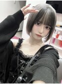 【high tone style】silver×black