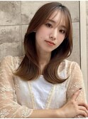 人気の韓国くびれヘア/メルティーカラー/レイヤーカット