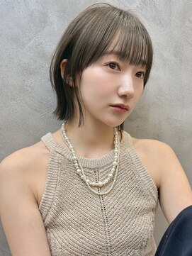 ロンドプロフィール 浦和(Lond profil) ブリーチなしカラー伸ばしかけヘア簡単スタイリング小顔ヘア