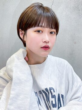 アルバム 新宿(ALBUM SHINJUKU) ショート前髪カットおくれ毛美髪韓国ヘア_F20805