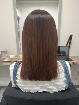 スリーク バイ ロイ 宇治店(sleek by roy) おさまり抜群。髪質改善ストレート。