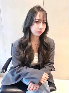ヘアサロン ガリカ 表参道(hair salon Gallica) オリーブグレージュ×レイヤースタイル