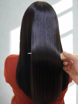 ビューティシモ 所沢(Beautissimo)の写真/【所沢駅/全室半個室】感動の仕上がりにリピーター様続出♪扱いやすい自然な質感のストレートヘアが叶う◎