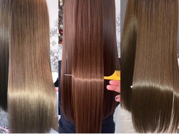 ジルバイジアン(JILL by GIEN)の写真/広がり・うねりが気になる方に◎髪質に最適なストレートで、柔らかくまとまる理想の質感＆艶が叶う♪