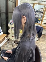 ラウラアンドロー(LAURA&RO) ダブルカラー/ケアブリーチ/インナーカラー/ベージュ【塚口】