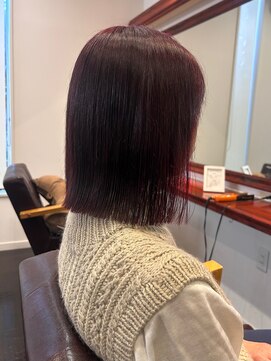 アンジュール グランデ(UNJOUR GRANDE) 切りっぱなしボブ