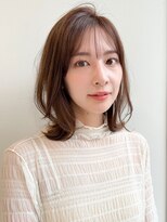 アグノス 青山(Agnos)&nbsp;セミディ大人ガーリーナチュラルカールくせ毛風カール艶感