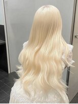 ネハス 名古屋栄店(nehus.)&nbsp;ブロンド/抜きっぱなしブリーチカラー/ウルフカット/レイヤー
