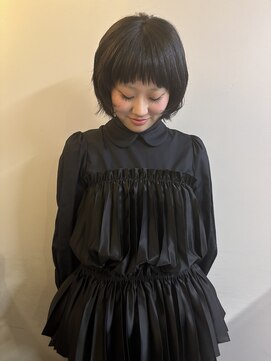 タロ(TALO) 【TALO】レイヤーボブ × オン眉ギザバング