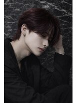 スキル ミナム 表参道(SKILL MiNam) ワインレッドセンターパート