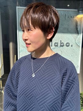 ヘアー ラボ(hair labo) 【hair labo.】大人カジュアルショート