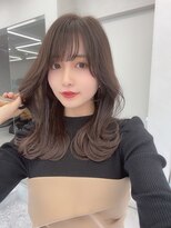 ロンドウル 熊本(Lond ulu)&nbsp;韓国カール顔周りレイヤーカットブリーチなし[熊本/上通/下通〕/