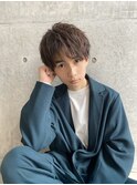 メンズ*ニュアンスウルフ*ラウンドマッシュ/Zina Homme札幌
