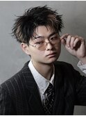 men'shair/波巻きツイストスパイラル/ニュアンスパーマ