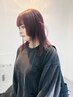 new! 高発色　カット+ブリーチなしカラー+トリートメント