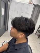 グルーマーズトウキョウ(GROOMER/S TOKYO)&nbsp;ラフカール/men's/メンズ/刈り上げセンターパート/神保町