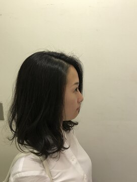 パティオンツー(PATIONN2) ミディアムクラシカルデジタルパーマスタイル