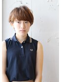 ふんわりショートマッシュ