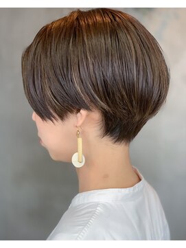 テトヘアー(teto hair) short［ハンサムショート・前下がり・ハイライト］