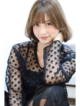 アーレル(Arlel) ☆Arlel 池袋☆ハイ透明感グレージュボブ